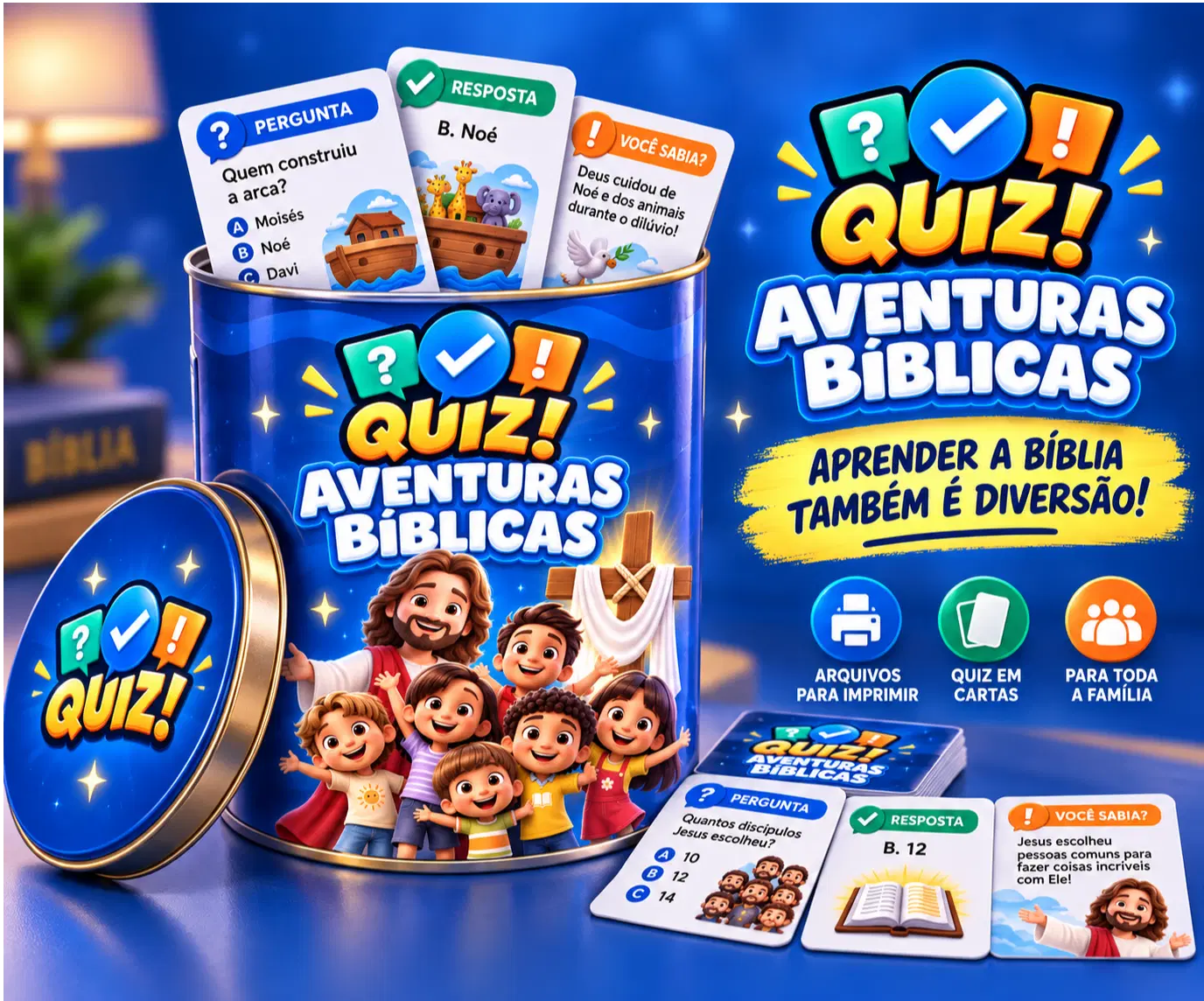 Quiz Bíblico – Aventuras Bíblicas