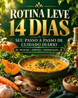 Rotina Leve de 14 Dias — Vovó Mei