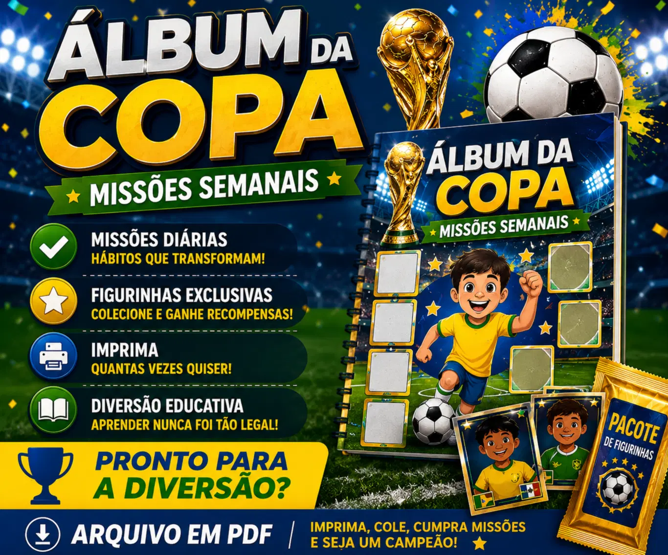 Álbum da Copa Missões Semanais