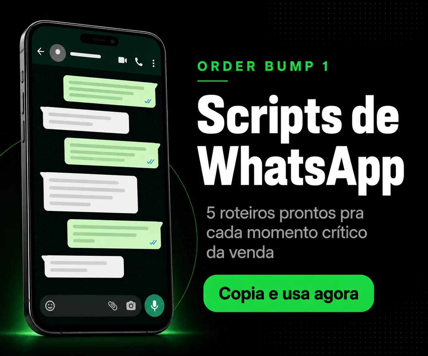 Scripts de WhatsApp — 5 Roteiros Prontos Pra Fechar Mais Vendas