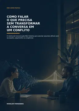 08 - Como Falar o que Precisa sem Transformar a Conversa em um Conflito. O roteiro de Comunicação Não Violenta para abordar assuntos difíceis sem acusações, julgamentos ou exigências.