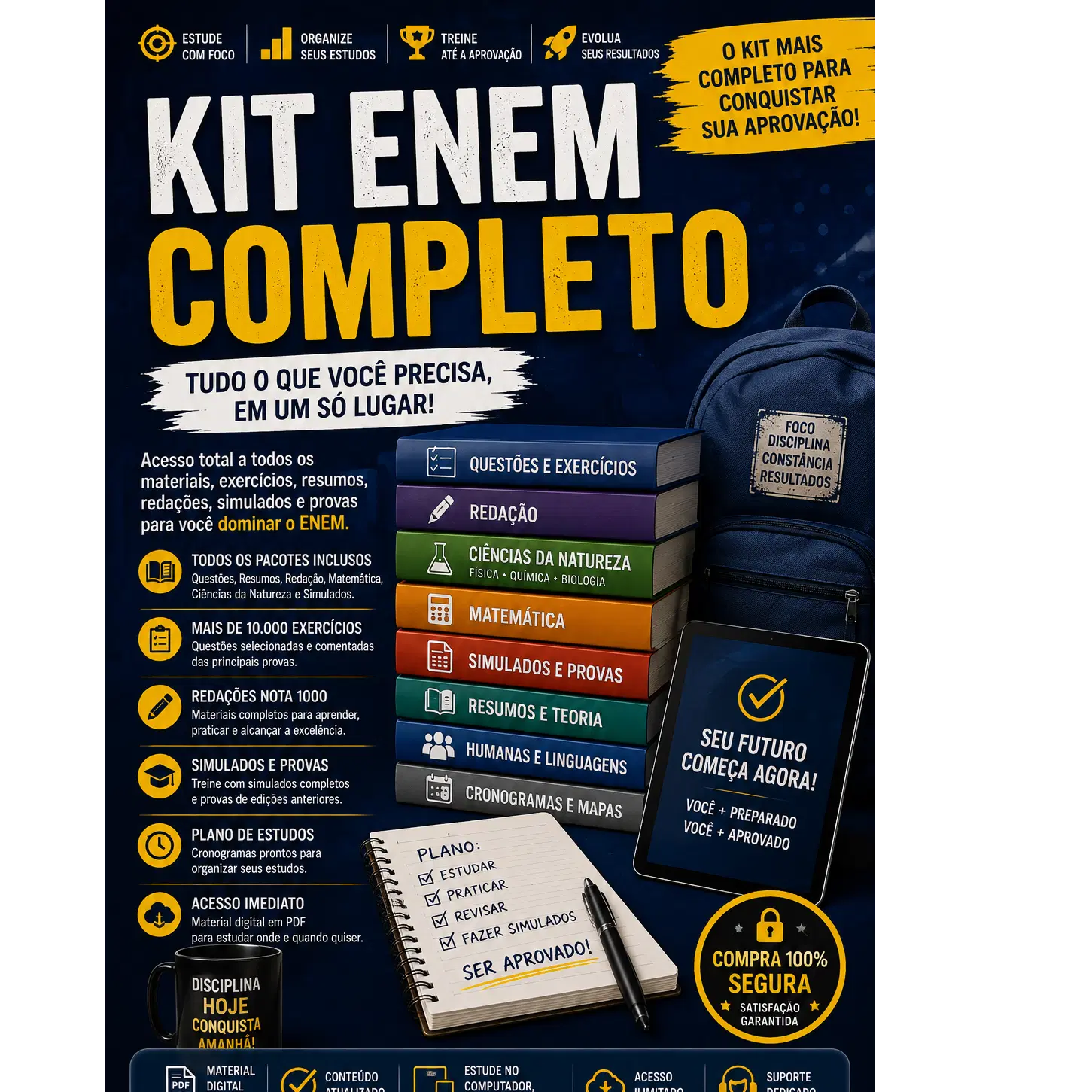 Kit ENEM Completo