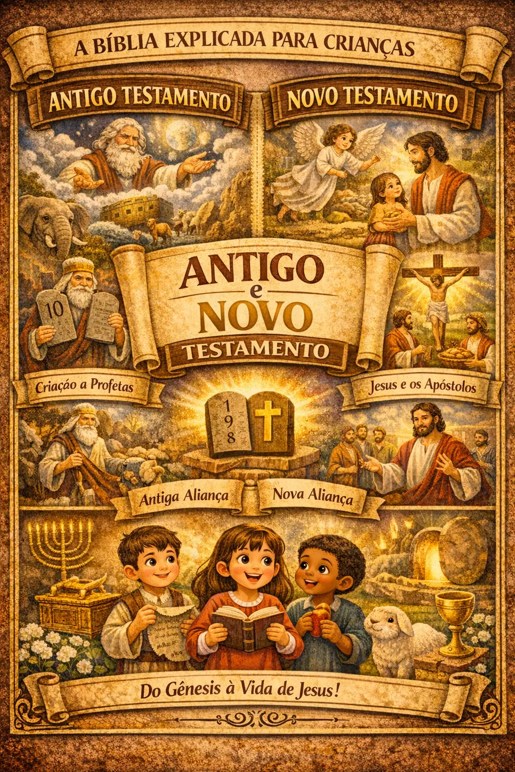 Devocional infantil para colorir