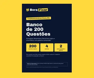 Leve também o Banco de 200 Questões