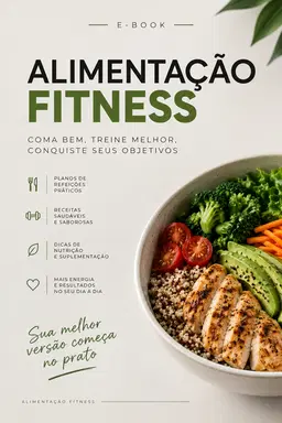Descubra como ter uma alimentação mais saudável e prática com o e-book Alimentação Fitness: Coma Bem, Viva Melhor.  Aprenda a preparar refeições fitness, conhecer receitas saborosas e organizar sua alimentação no dia a dia. Encontre ideias de marmitas fit
