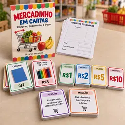 Mercadinho em Cartas