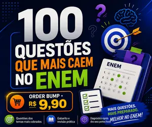 100 QUESTÕES QUE MAIS CAEM NO ENEM