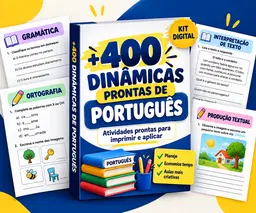 +400 Dinâmicas Prontas de Português