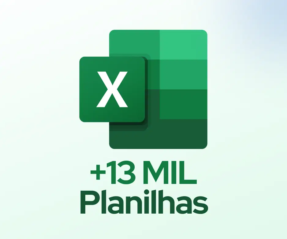 13 Mil Planilhas Excel Prontas Todos os Negócios