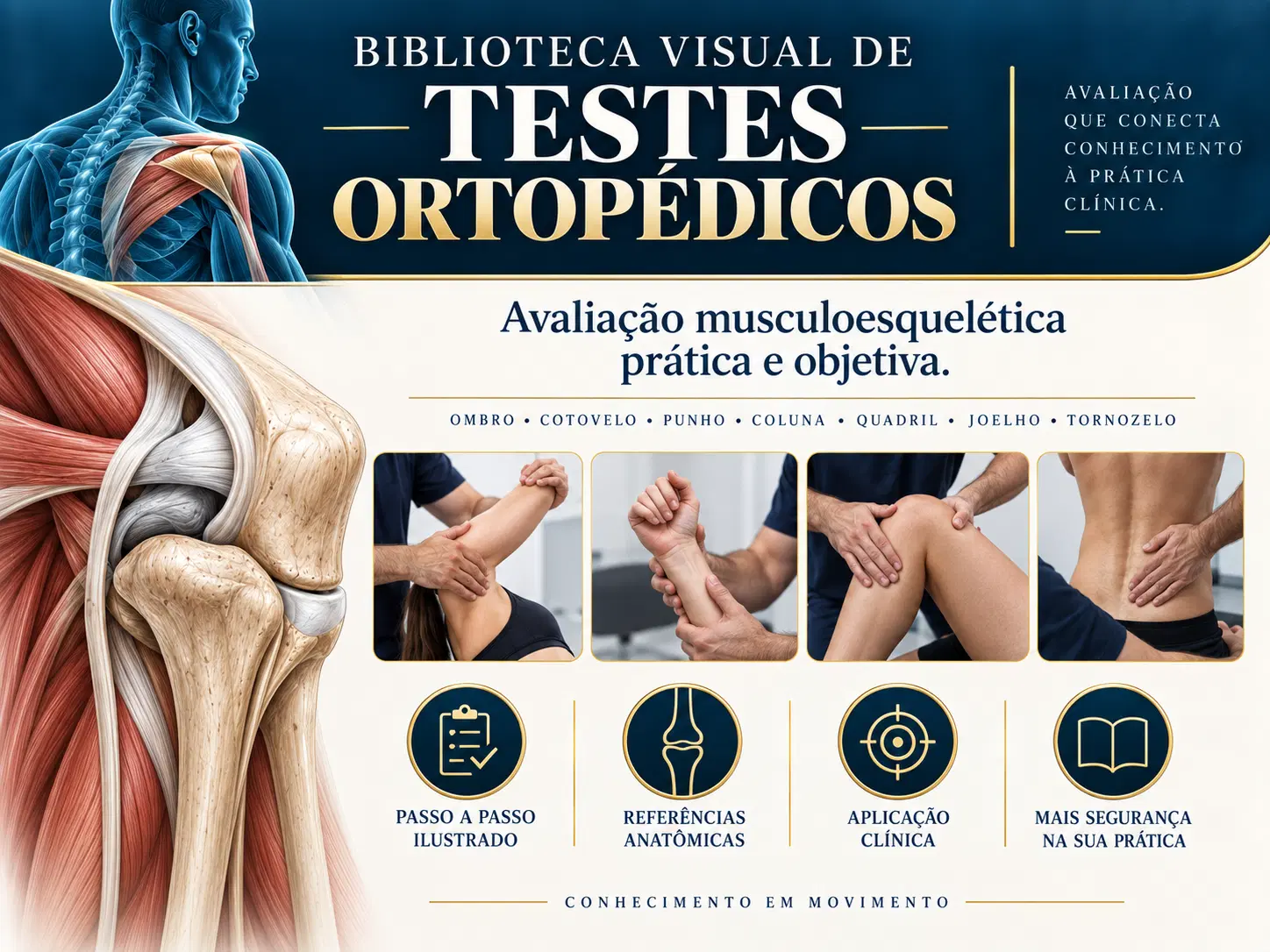 Biblioteca Visual de Testes Ortopédicos