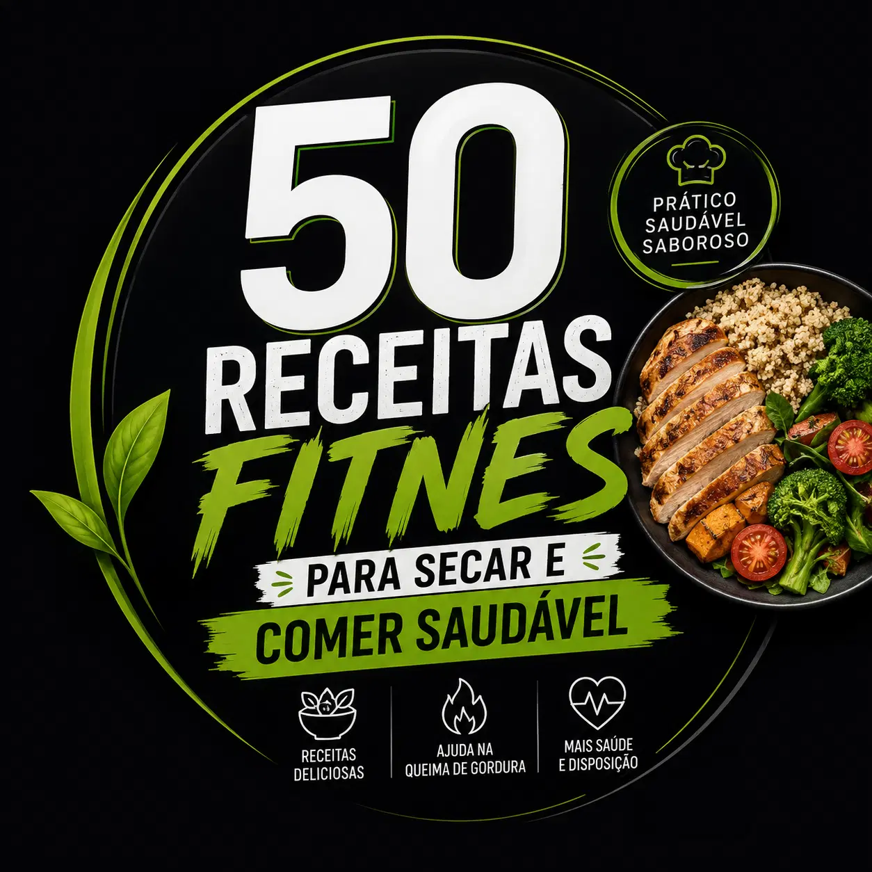 50 receitas fitnes para secar e ganhar força