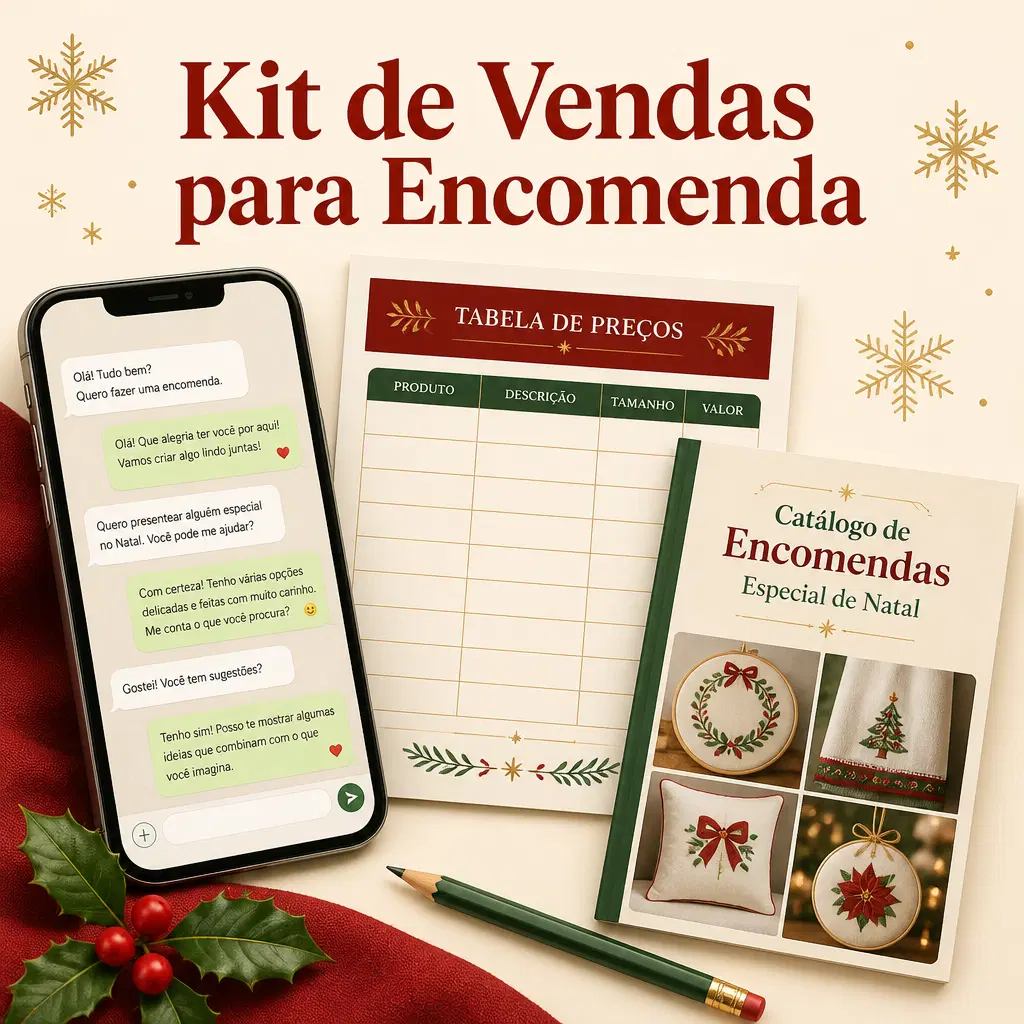 Kit de Vendas para Encomenda