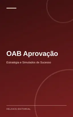 OAB Aprovação: Estratégia e Simulados de Sucesso