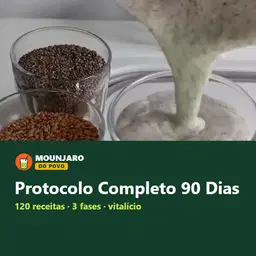 Mounjaro do Povo: Protocolo Completo 90 Dias