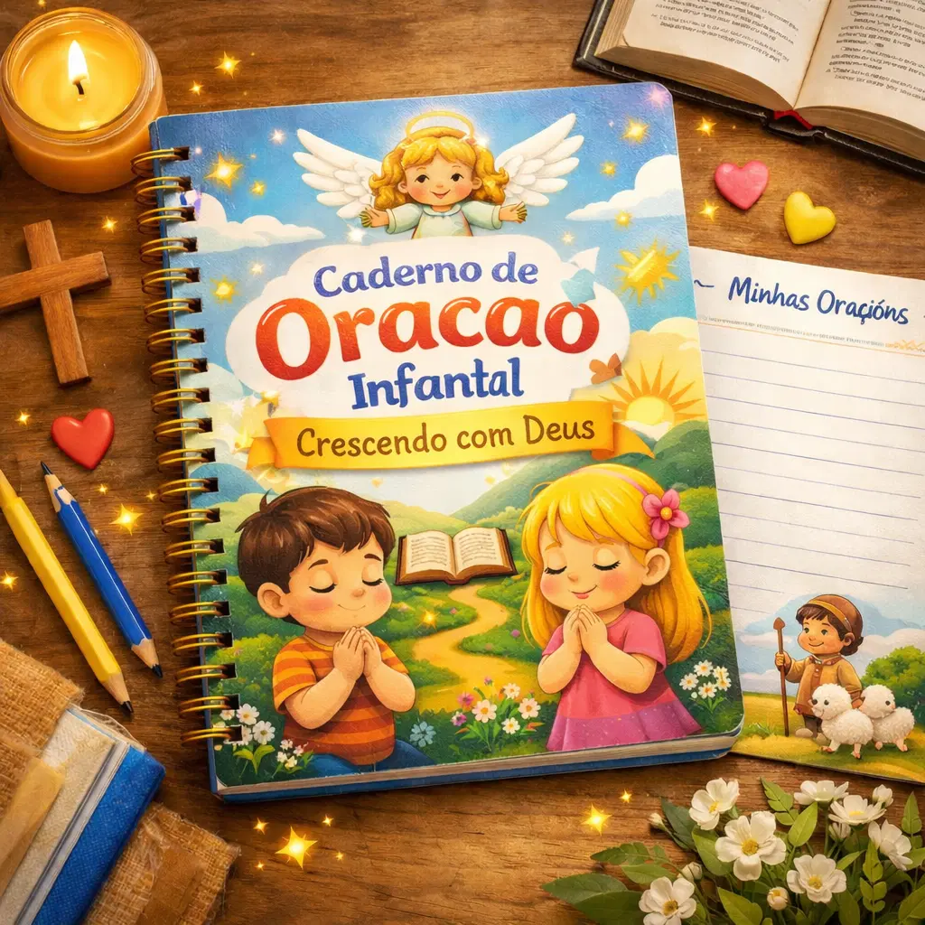 Caderno de Oração Infantil