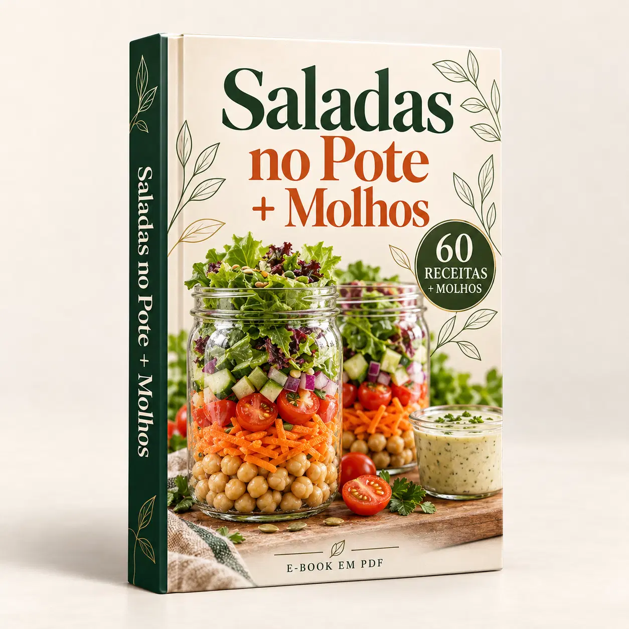 Receita Saladas no Pote + Molhos