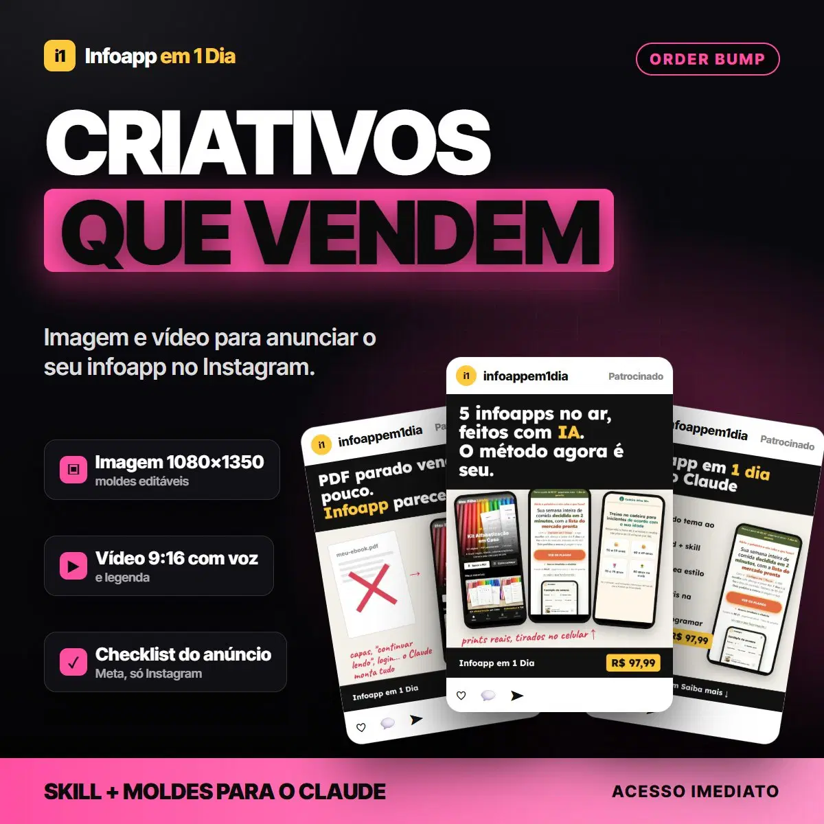 Leve junto: Pack Criativos que Vendem