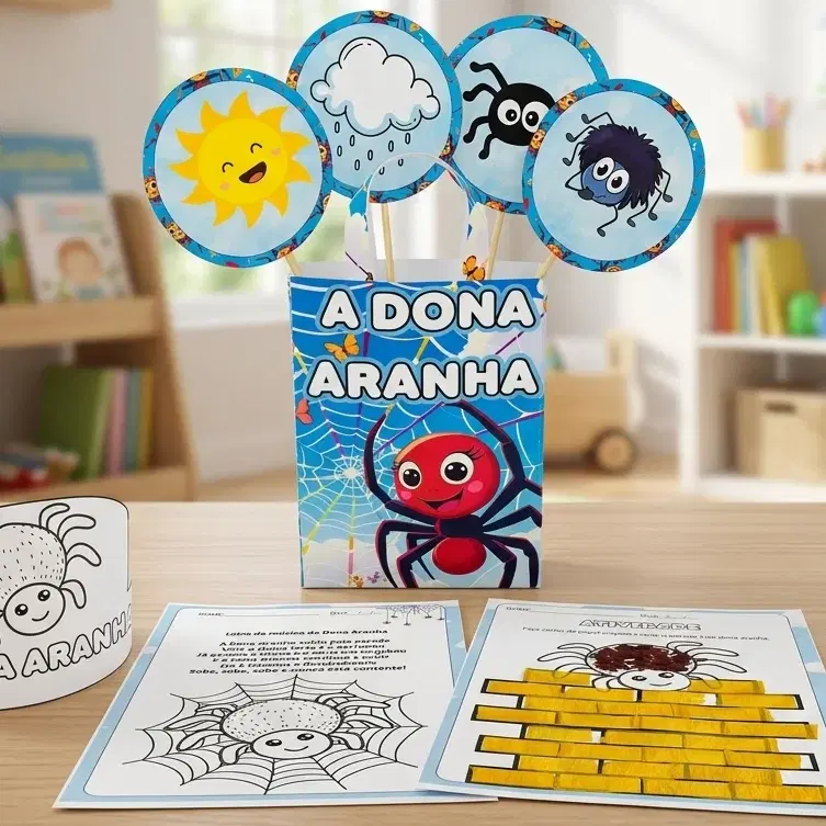 Sacola musical Dona Aranha