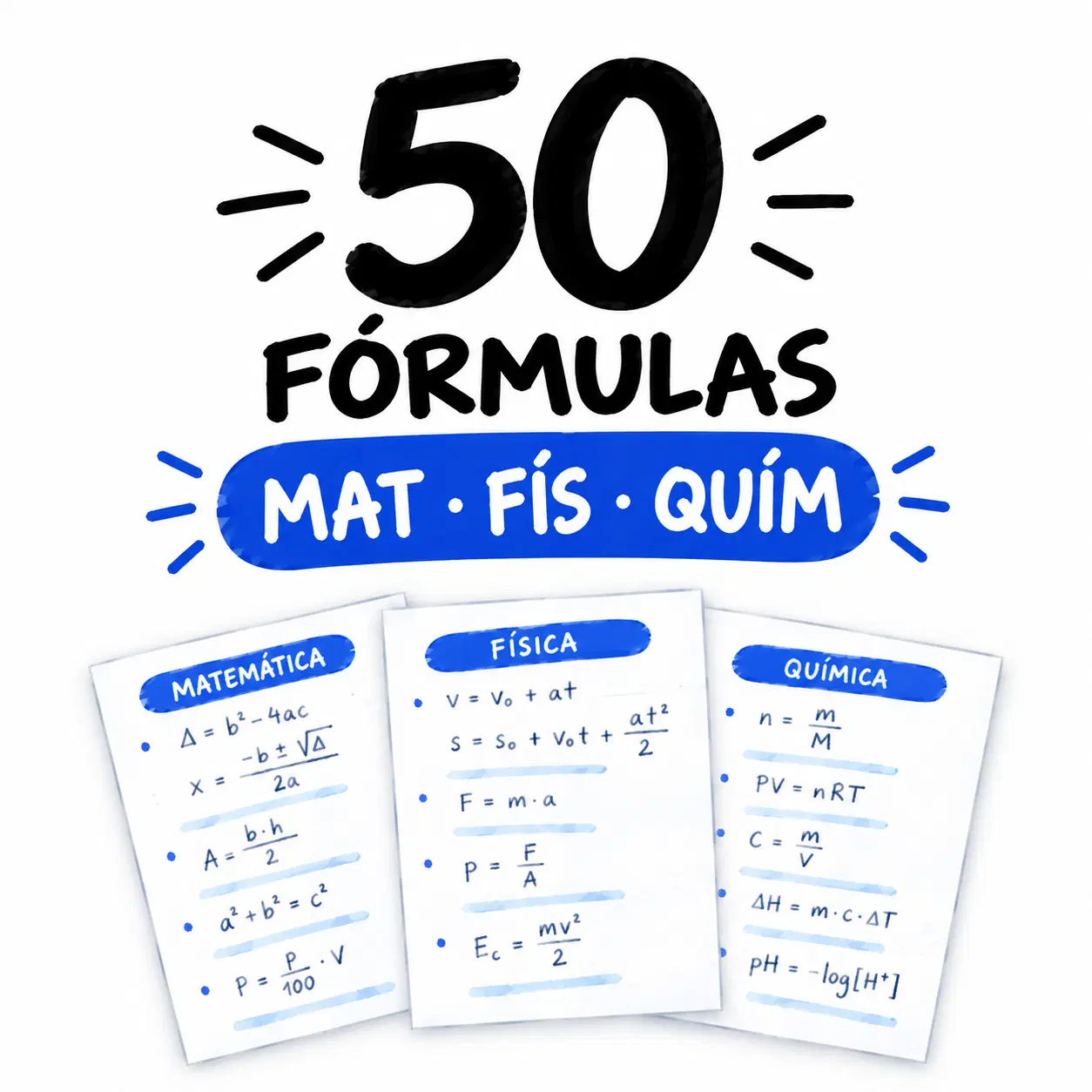 Caderno de Fórmulas