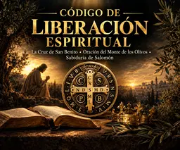 Código de Liberación Espiritual con la Cruz de San Benito