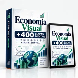 +400 Mapas Mentais de Economia