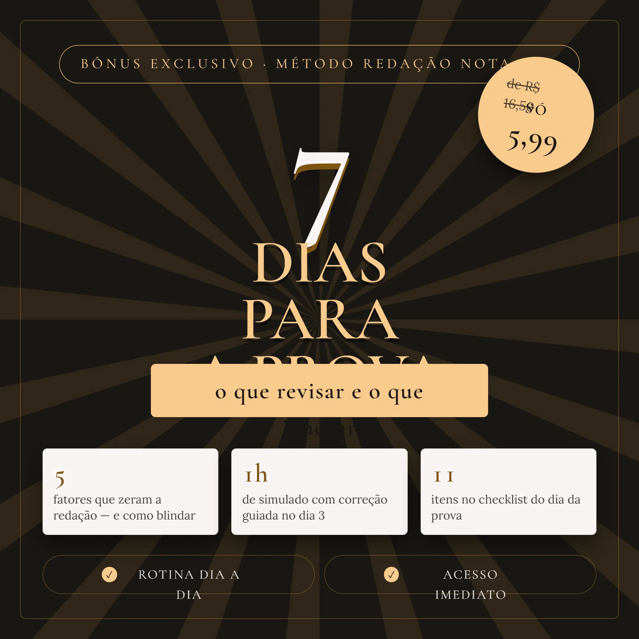 Guia Reta Final - REDAÇÃO NOTA 1000