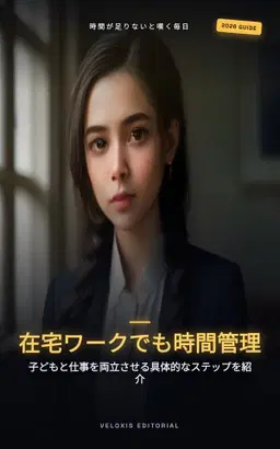 在宅勤務親の時間管理術: 家事・子育てをスムーズに