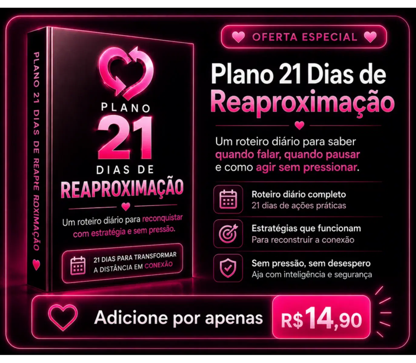 🔥 Plano 21 Dias de Reaproximação