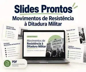 Slides Prontos sobre os Movimentos de Resistência à Ditadura Militar
