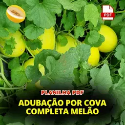 PLANILHA ADUBAÇÃO POR COVA MELAO