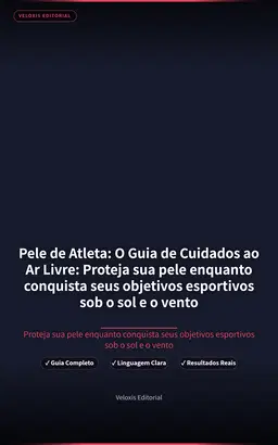 Pele de Atleta: O Guia de Cuidados ao Ar Livre: Proteja sua pele enquanto conquista seus objetivos esportivos sob o sol e o vento