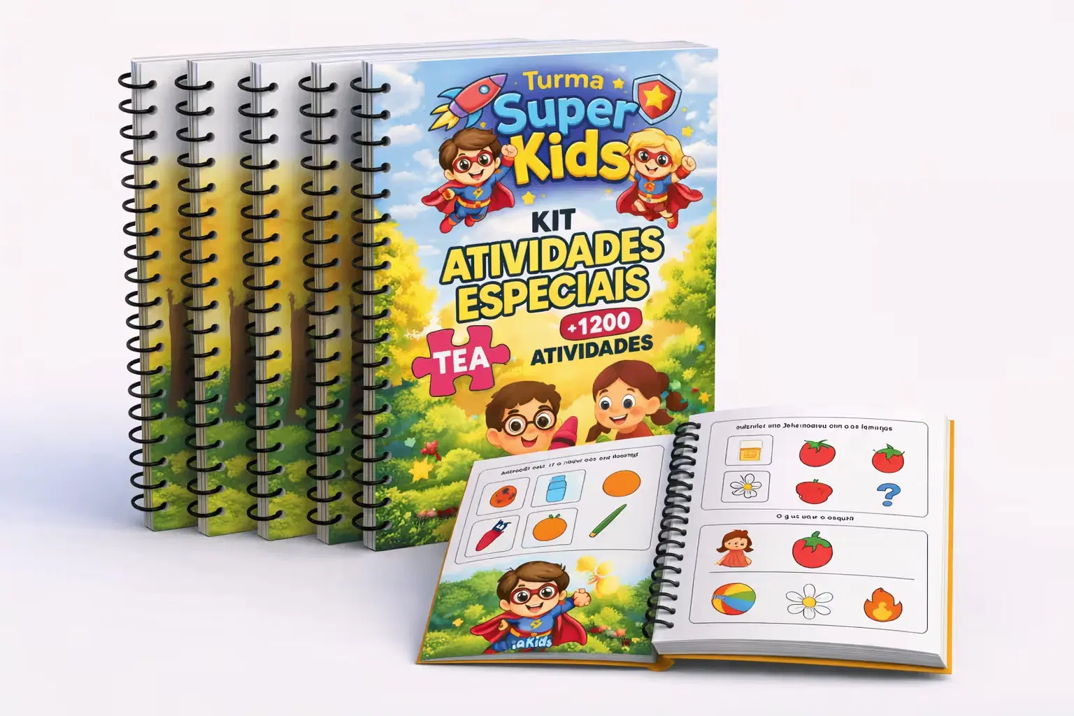 Kit Especial TEA + 1200 Atividades