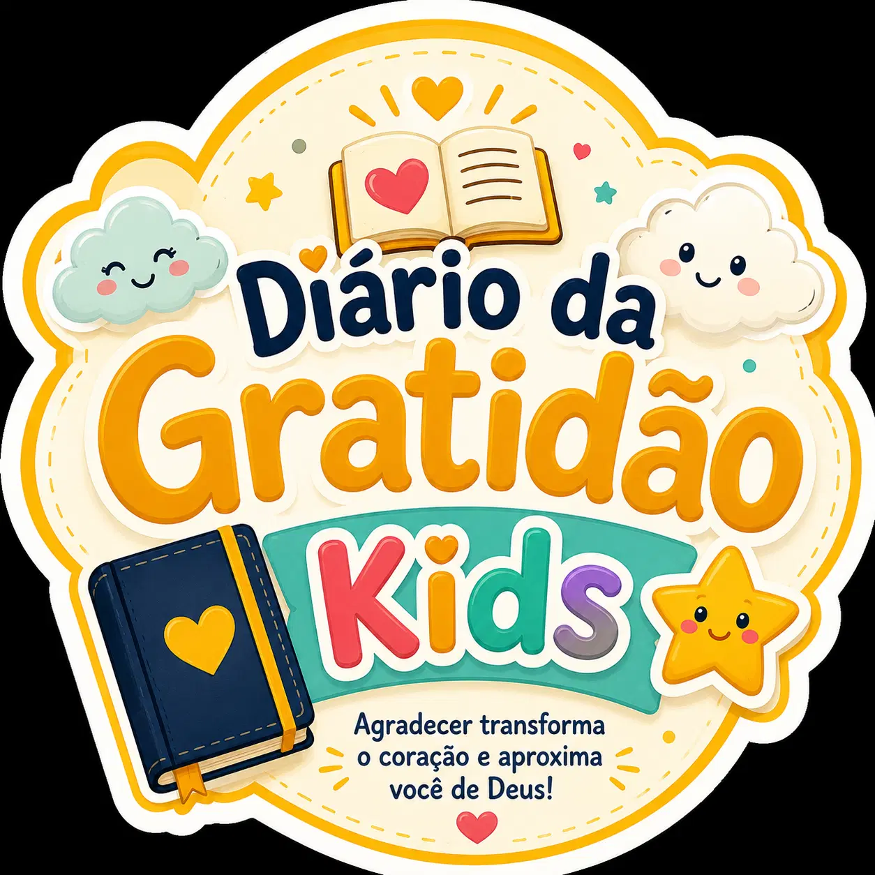 💛 Diário da Gratidão Kids