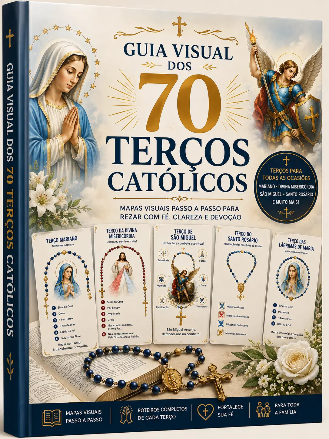 Guia Visual dos 70 Terços Católicos