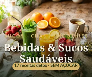 Guia Prático de Bebidas e Sucos Saudáveis
