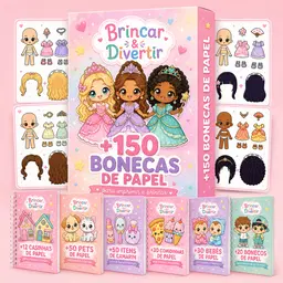 *[Coleção Completa] +150 Bonecas de Papel + 6 Bônus Exclusivos