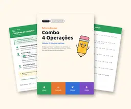 Reforço em Casa: Combo 4 Operações em 15 Minutos