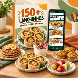 + 150 lanchinhos Saudáveis - Plano Básico