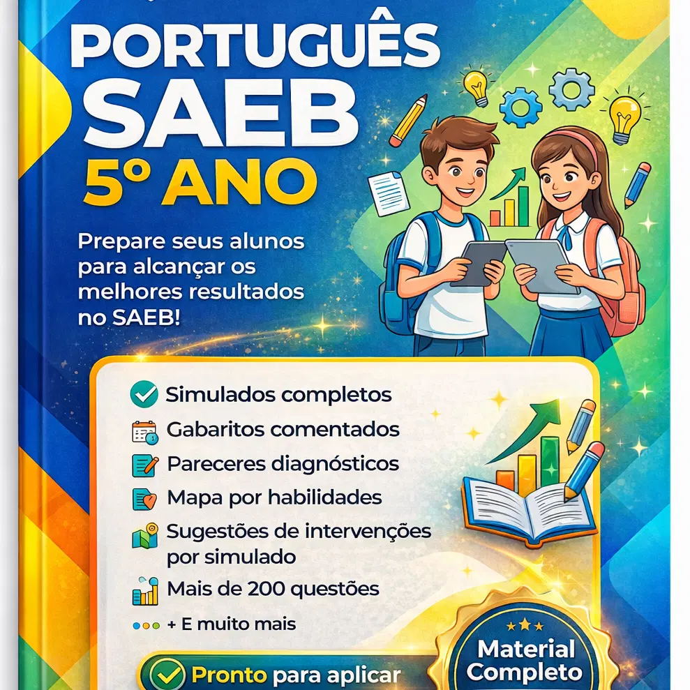 5 ANO SAEB - PORTUGUÊS