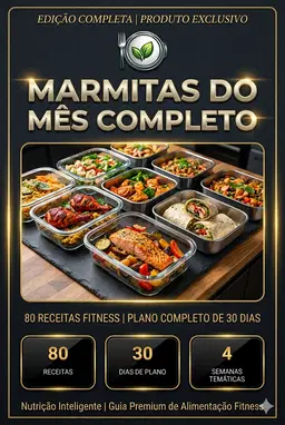 80 Receitas Fitness + Plano Completo de 30 Dias