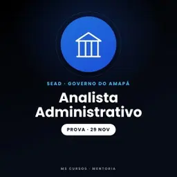 Mentoria - SEAD-AP - Analista Administrativo