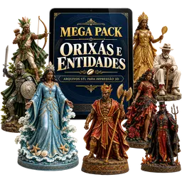 Mega Pack Orixás e Entidades