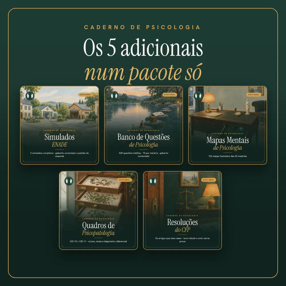 SIM! Quero o Pacote completo (os 5 adicionais)