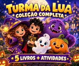 Turma da Lua — Coleção Completa dos Cinco Reinos Encantados