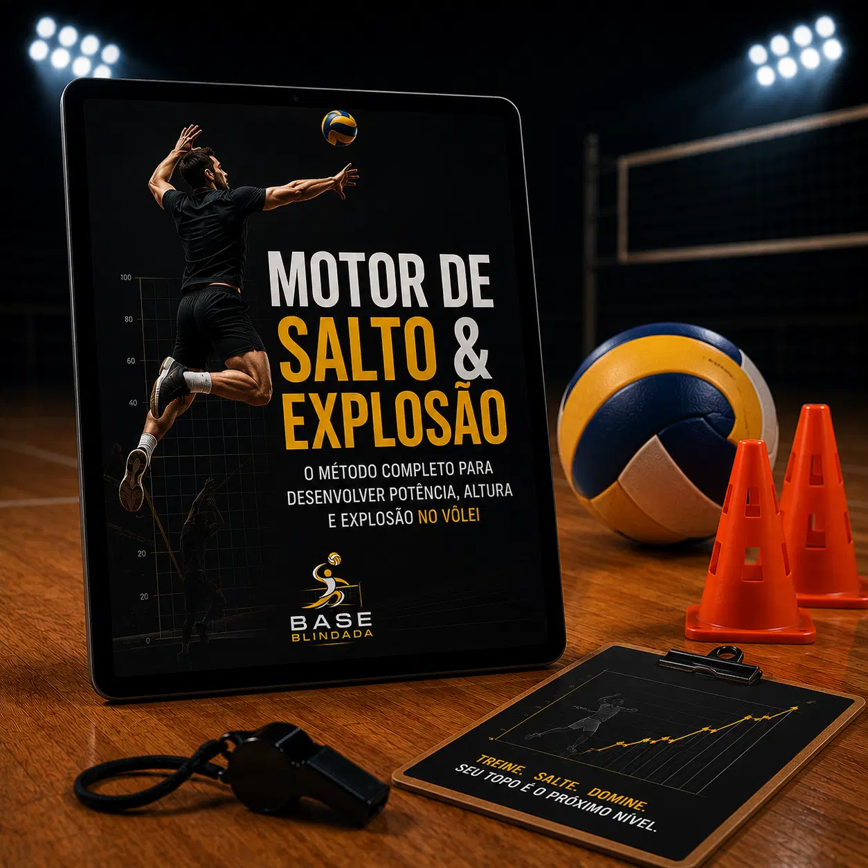 Motor de Salto & Explosão: salte mais alto, corte mais forte
