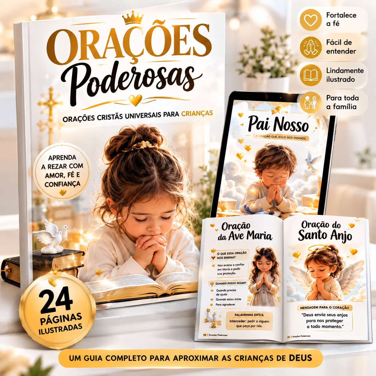 10 orações pro seu filho aprender
