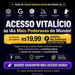 A Busca Acabou. Seu Arsenal Completo de IA para Lucrar em Um Único Lugar.