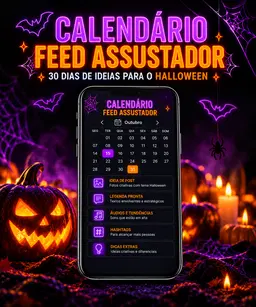 CALENDÁRIO FEED ASSUSTADOR
