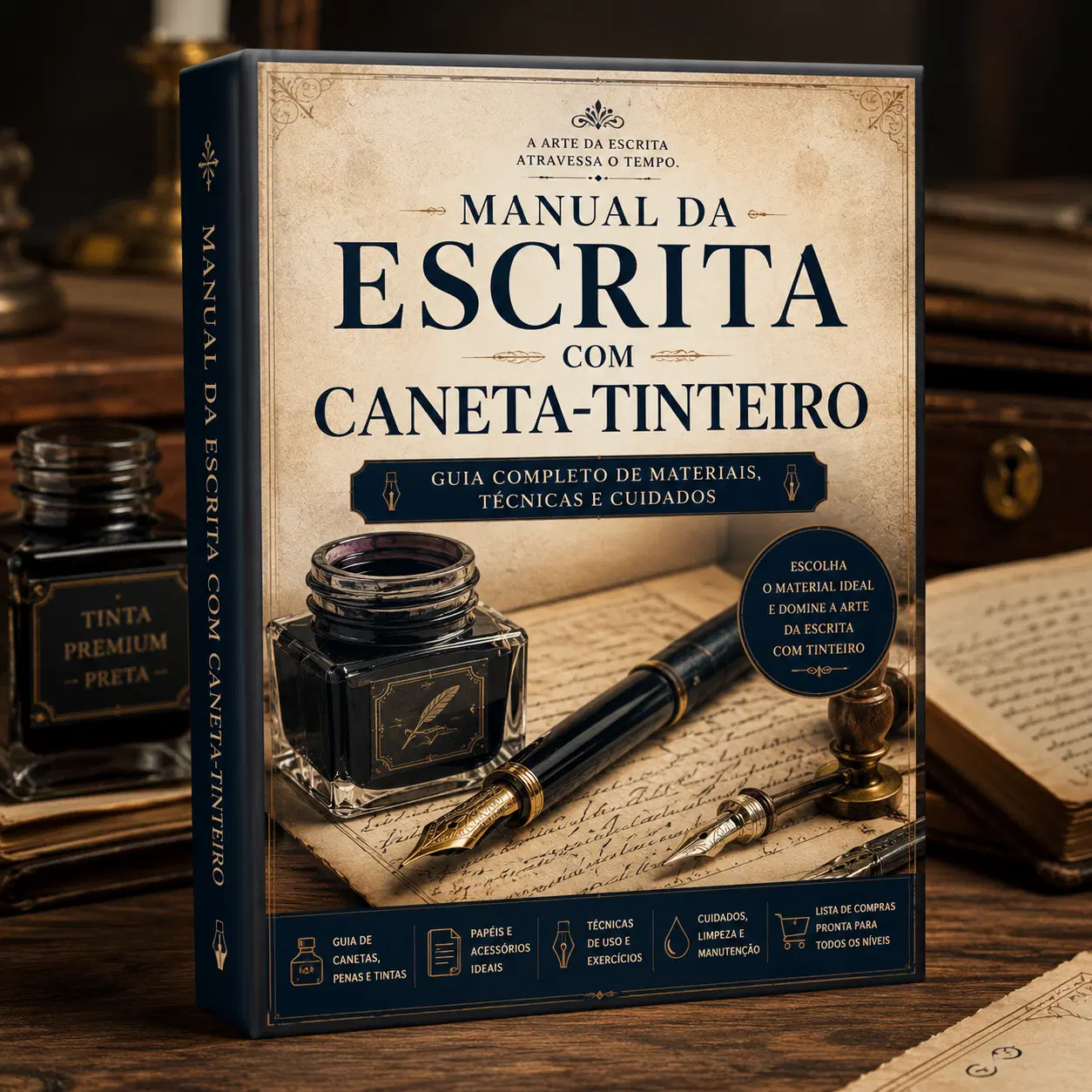 Manual Caneta Tinteiro