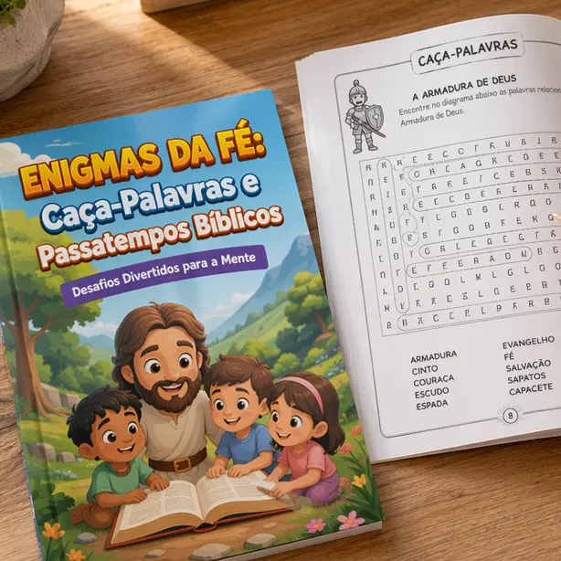 Enigmas da Fé (Caça-Palavras Bíblico)